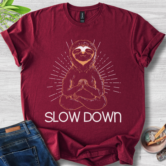 Slow Down Unisex Softstyle T-Shirt