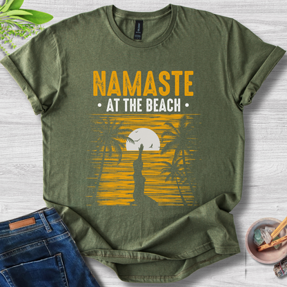 Namaste At The Beach T-Shirt