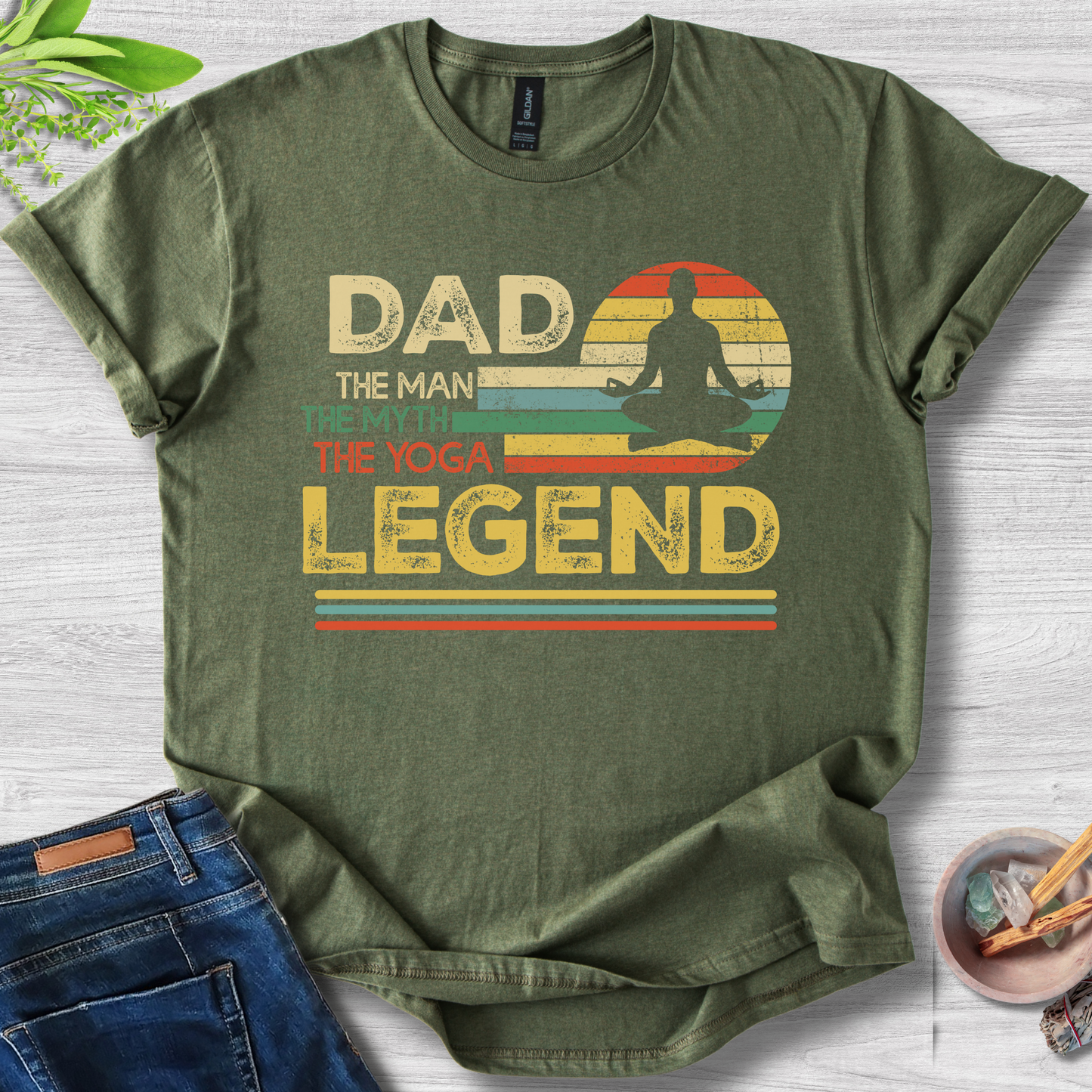 Dad the Yoga Legend T-Shirt