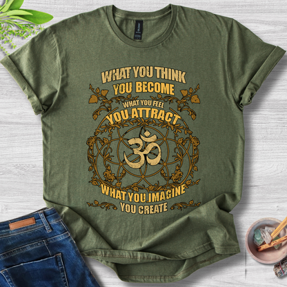 Manifestation Mandala Tee – OM Edition T-Shirt