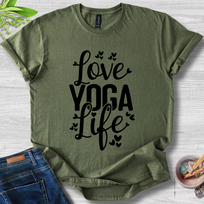 Love Yoga Life T-Shirt