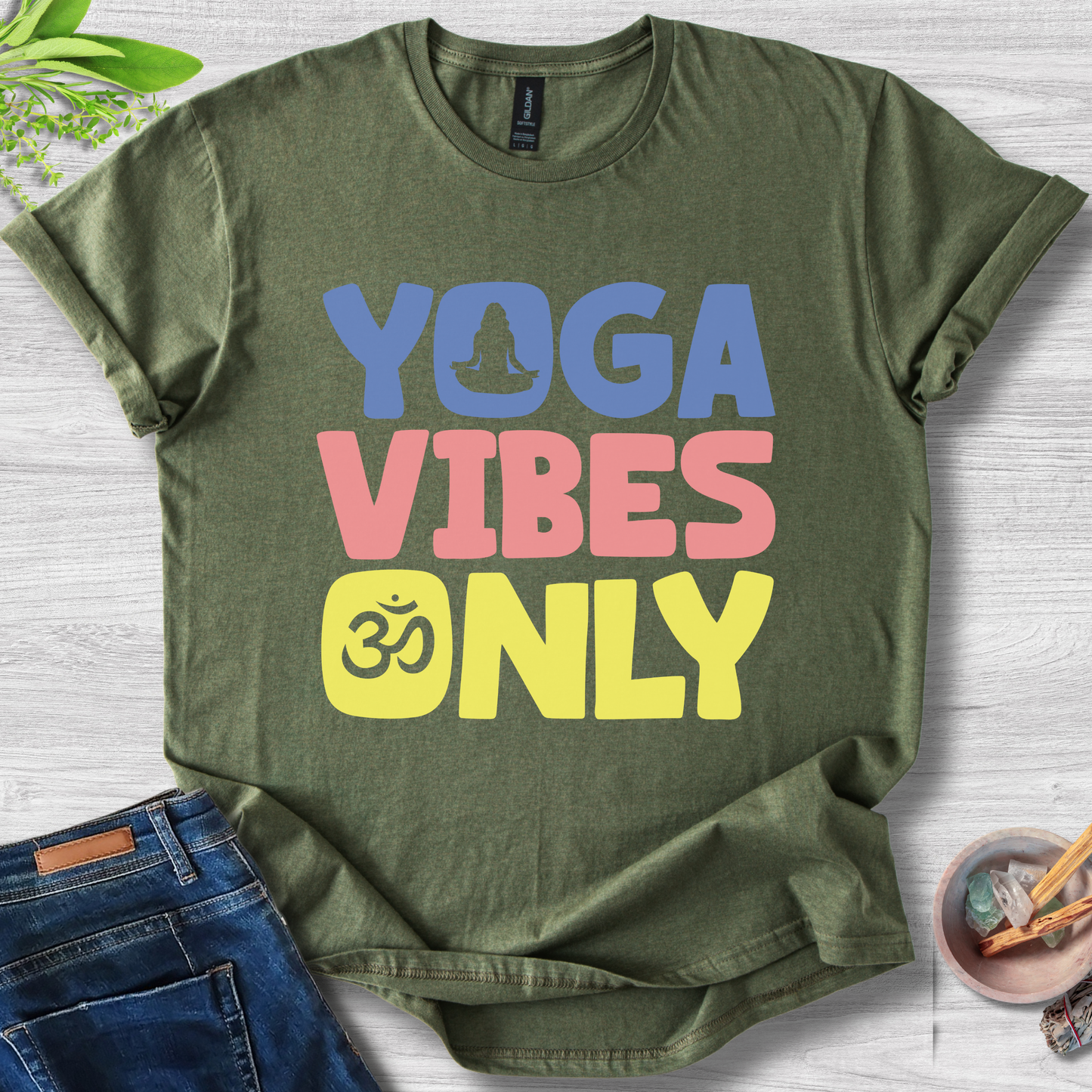 Yoga Vibes Only T-Shirt