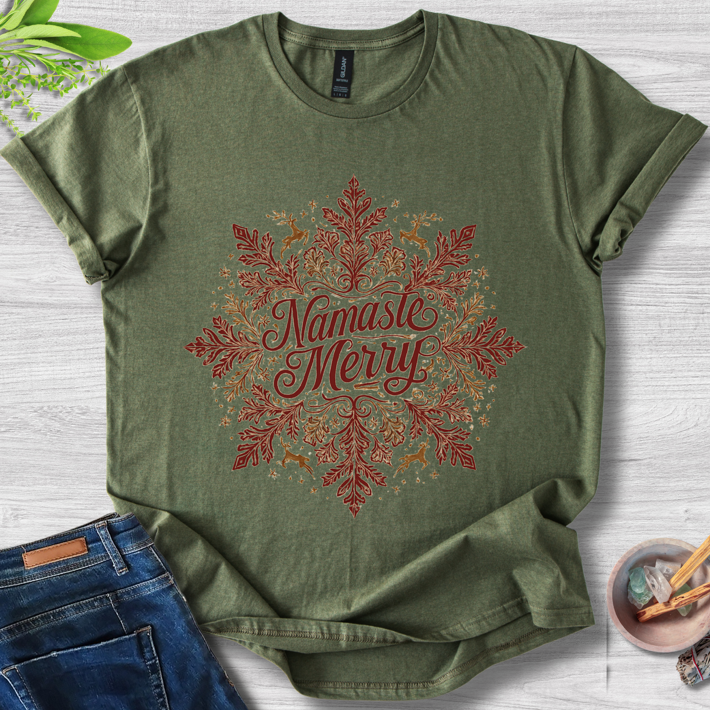 Namaste Merry T-Shirt