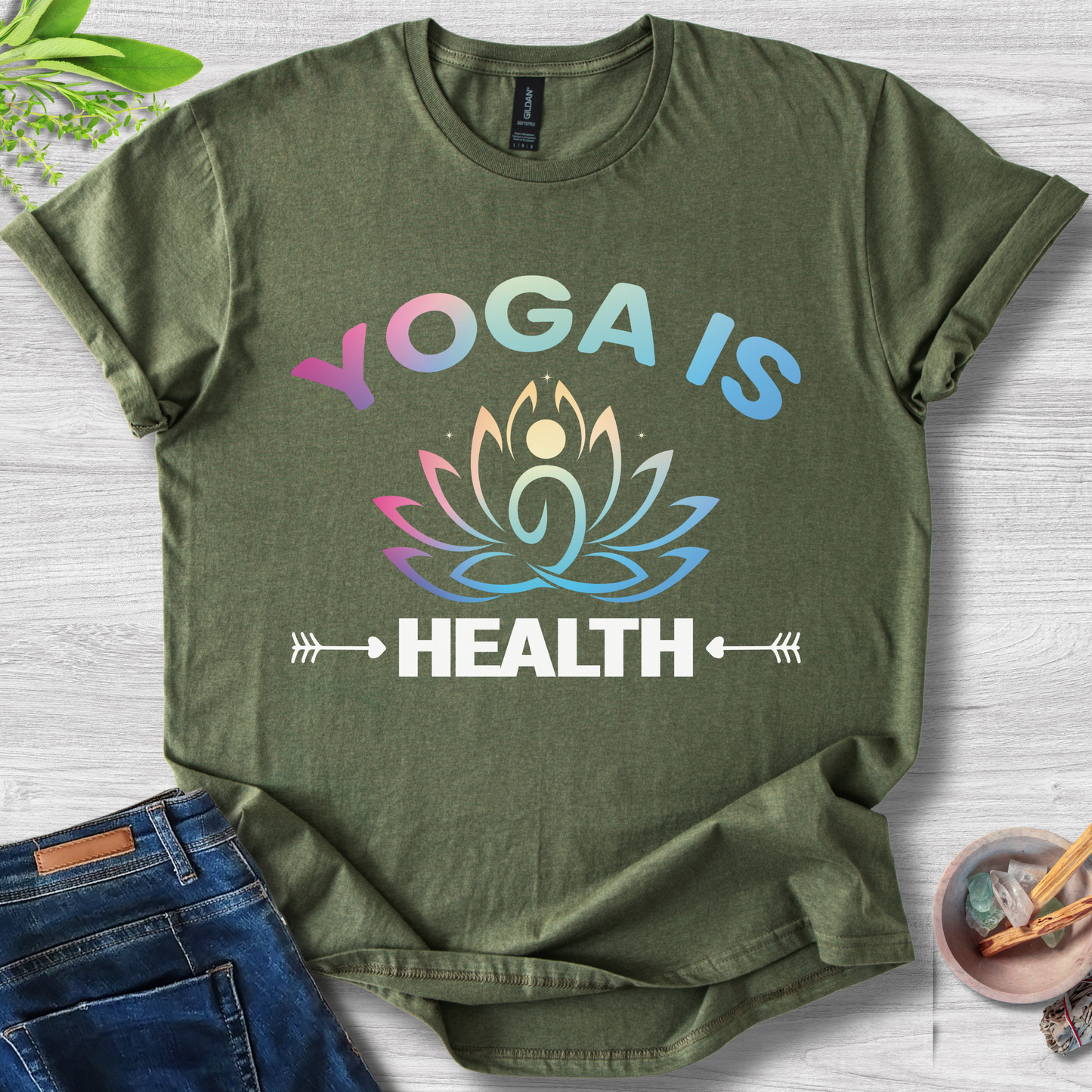 Yoga Is Health T-Shirt