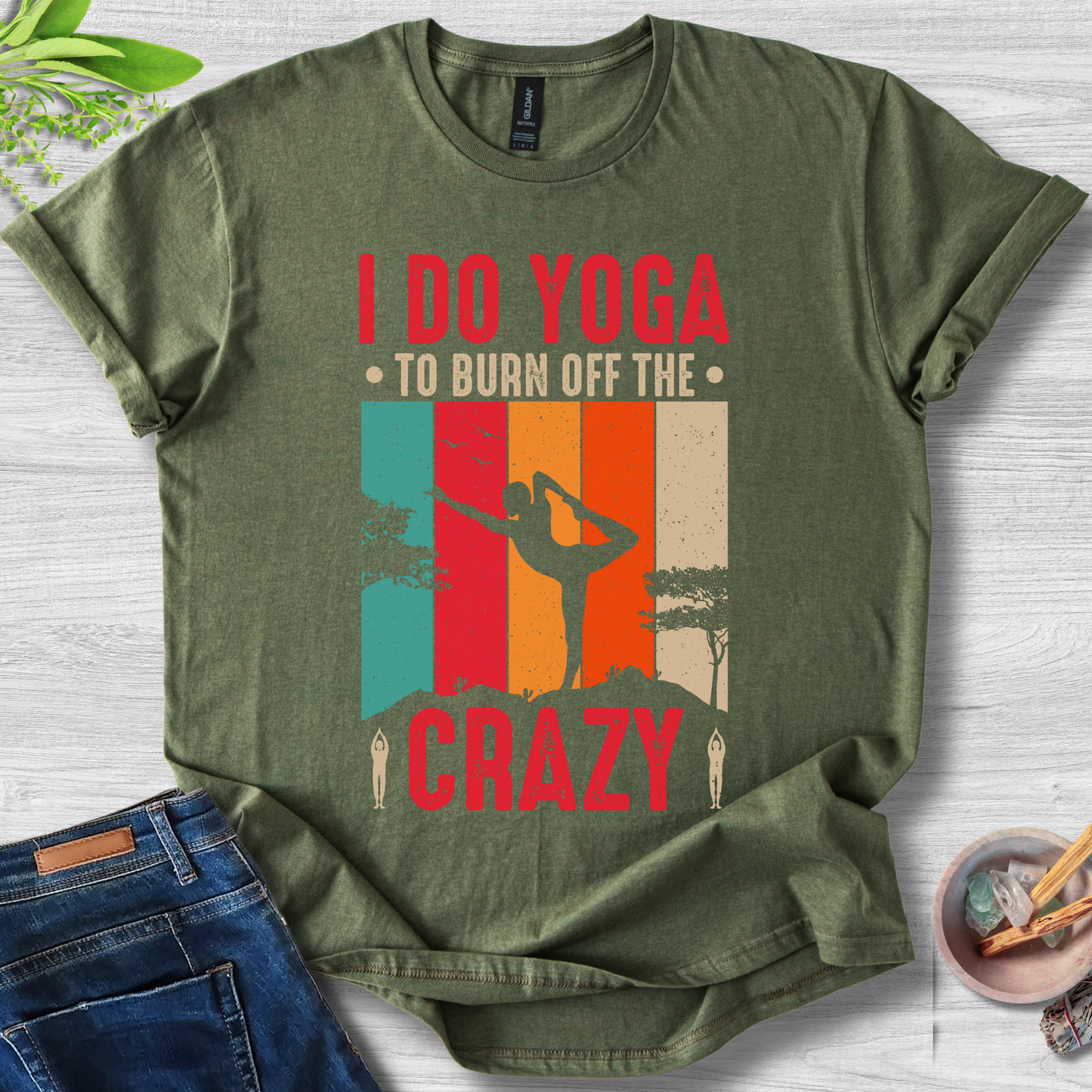 Yoga Burnout T-Shirt