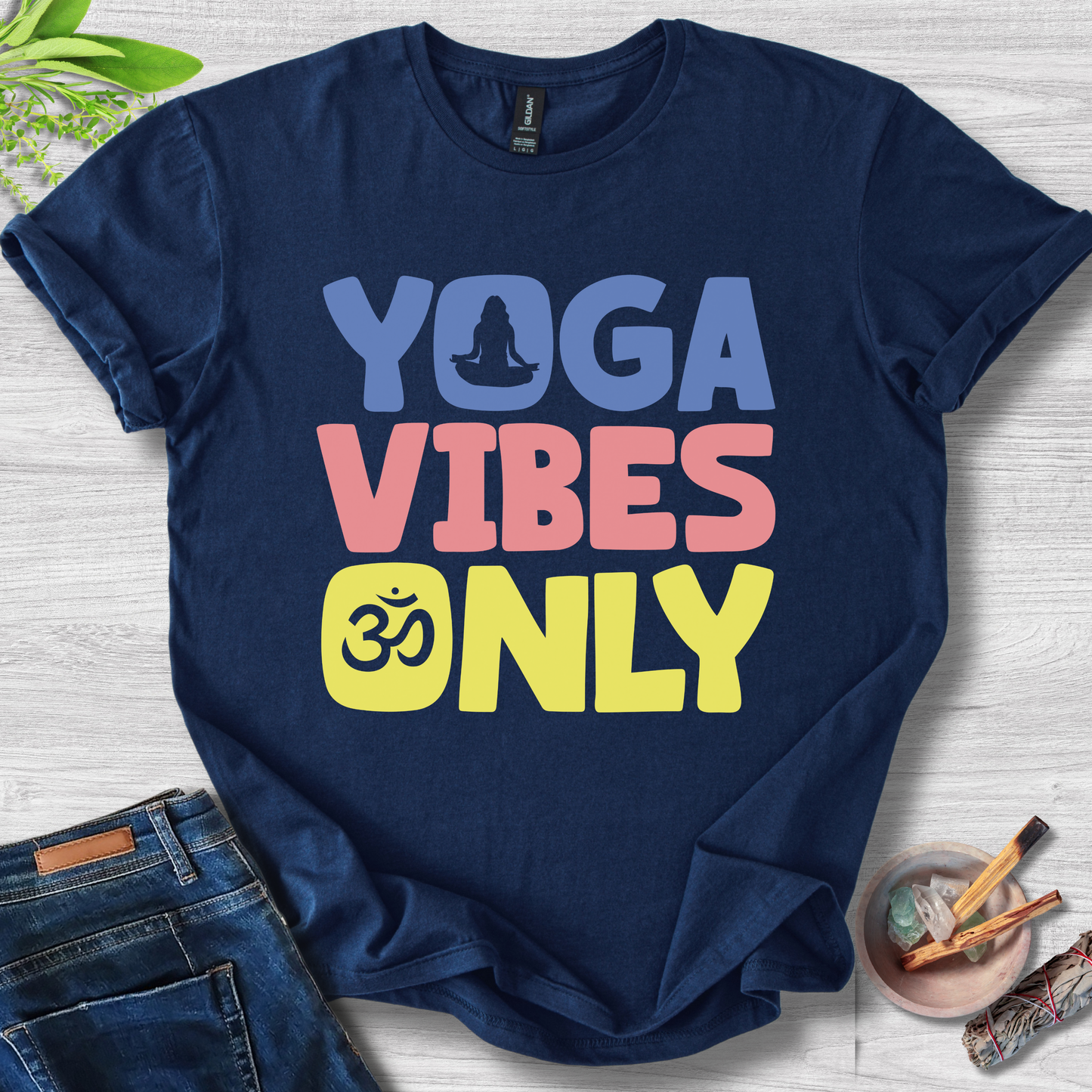 Yoga Vibes Only T-Shirt