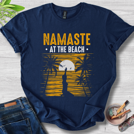 Namaste At The Beach T-Shirt