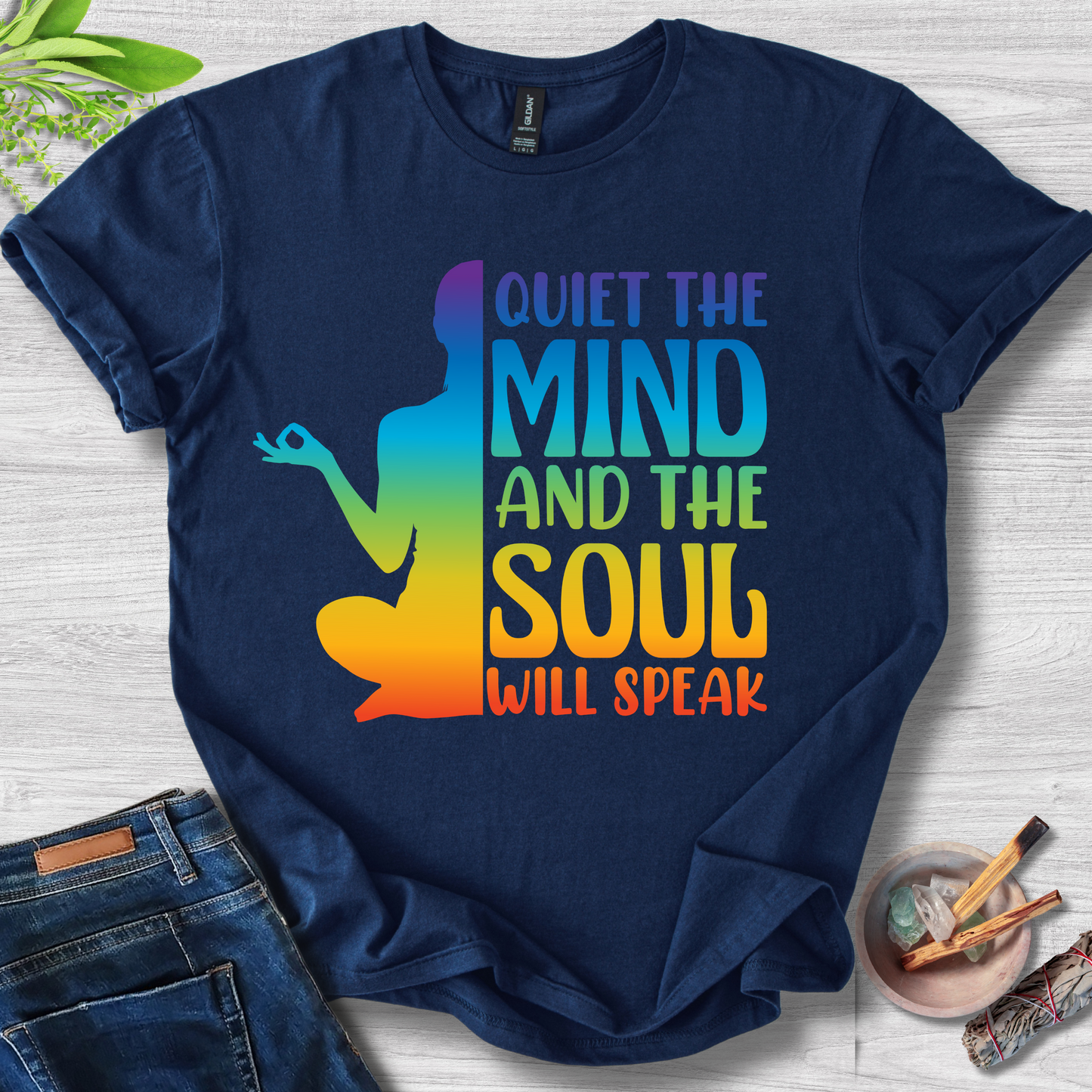 Quiet the Mind, Soul Speaks T-Shirt
