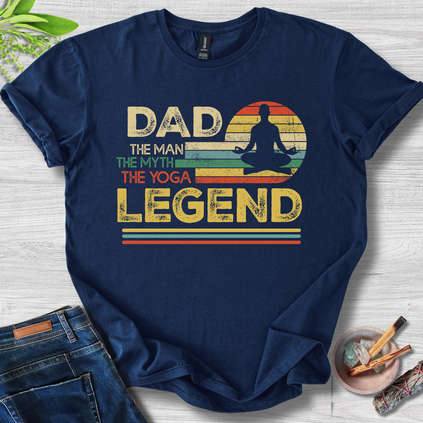 Dad the Yoga Legend T-Shirt