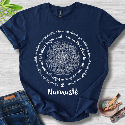 Namasté Mandala Circle T-Shirt