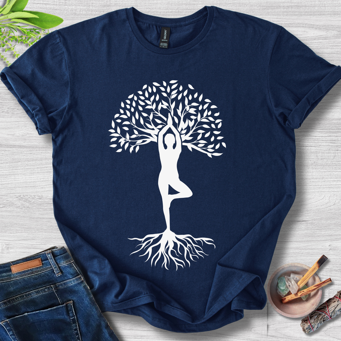 Tree of Balance Unisex Softstyle T-Shirt