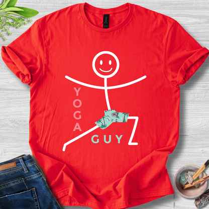 Yoga Guy Unisex Softstyle T-Shirt