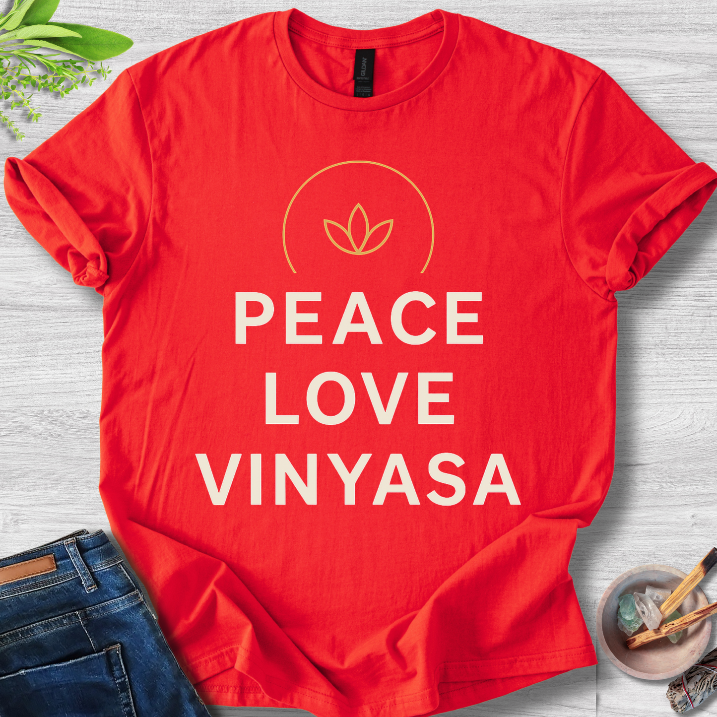 Peace Love Vinyasa T-Shirt