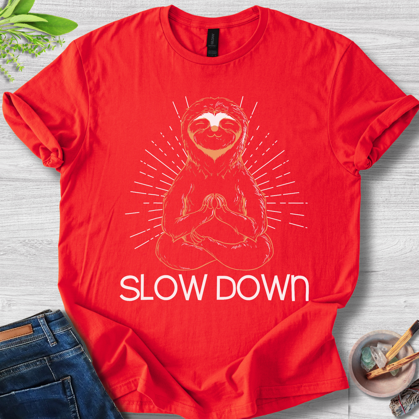 Slow Down Unisex Softstyle T-Shirt