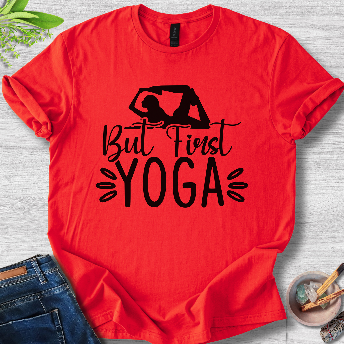 Yoga First Mindset Unisex Softstyle T-Shirt