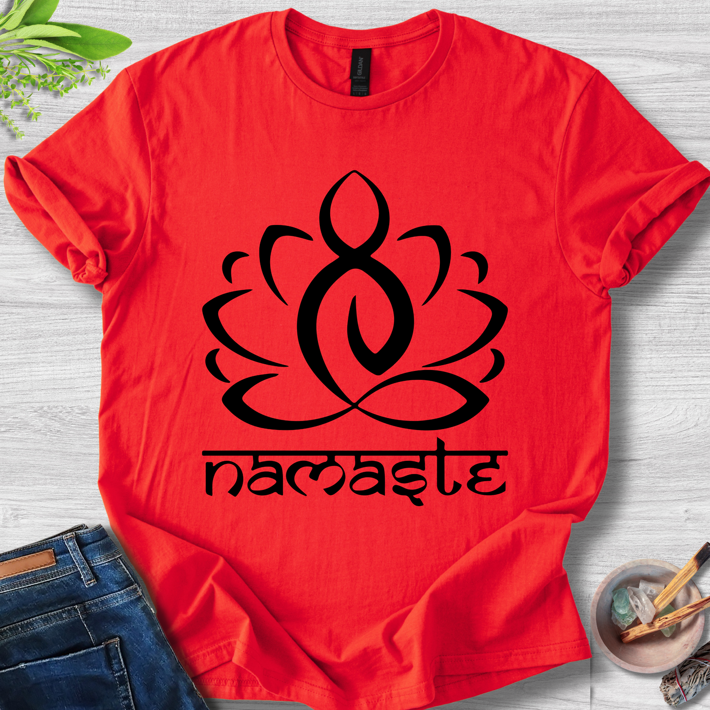 Namaste Lotus T-Shirt