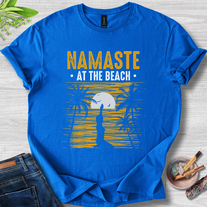 Namaste At The Beach T-Shirt
