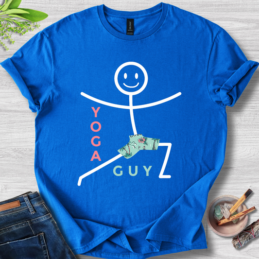 Yoga Guy Unisex Softstyle T-Shirt