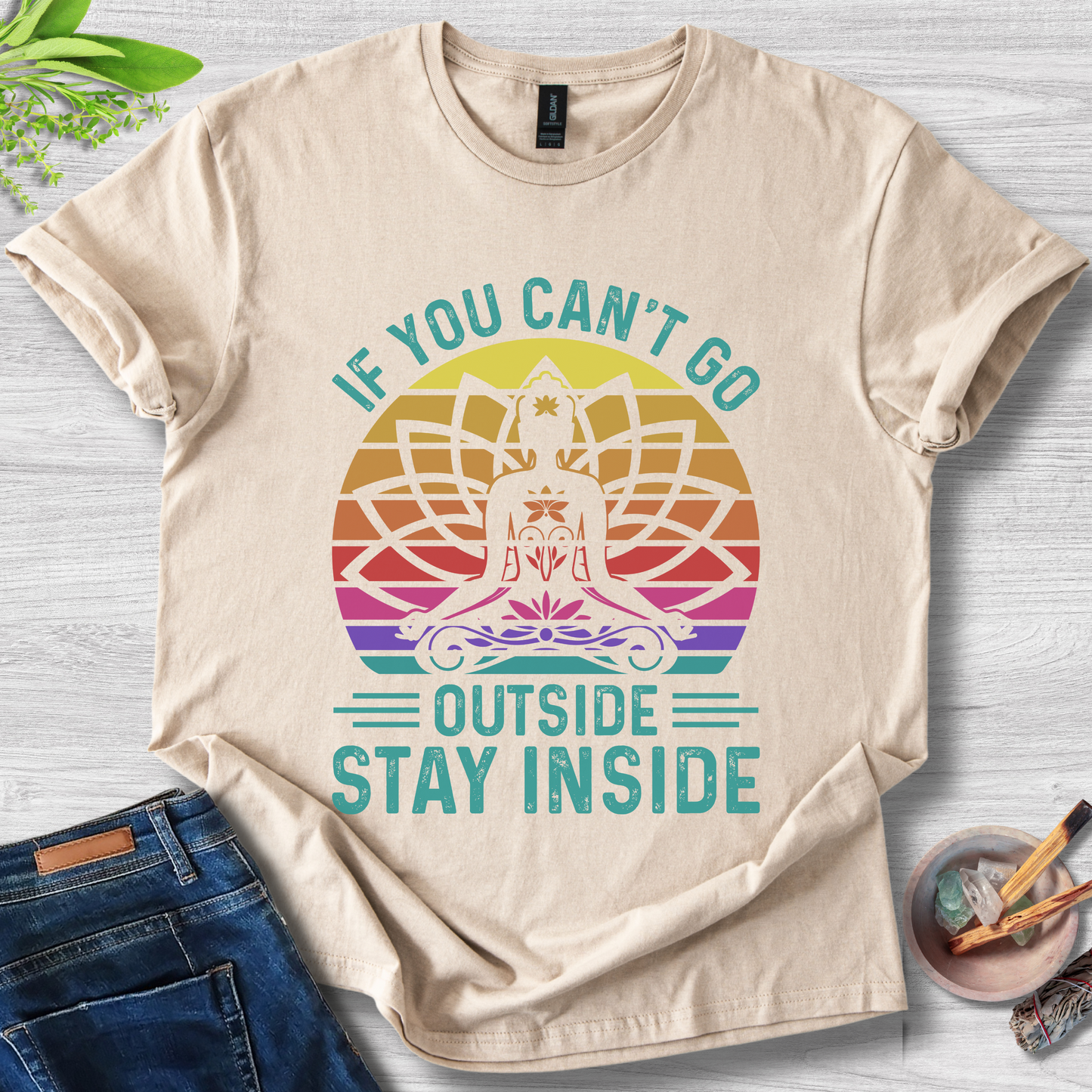 Stay Inside Zen T-Shirt