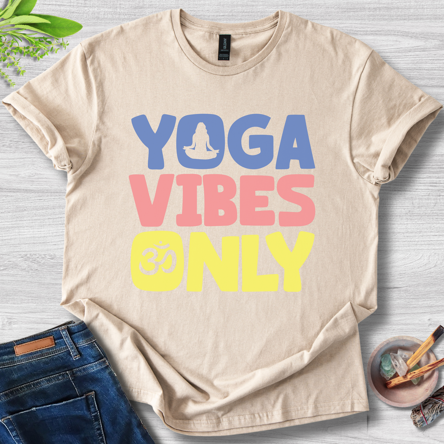 Yoga Vibes Only T-Shirt