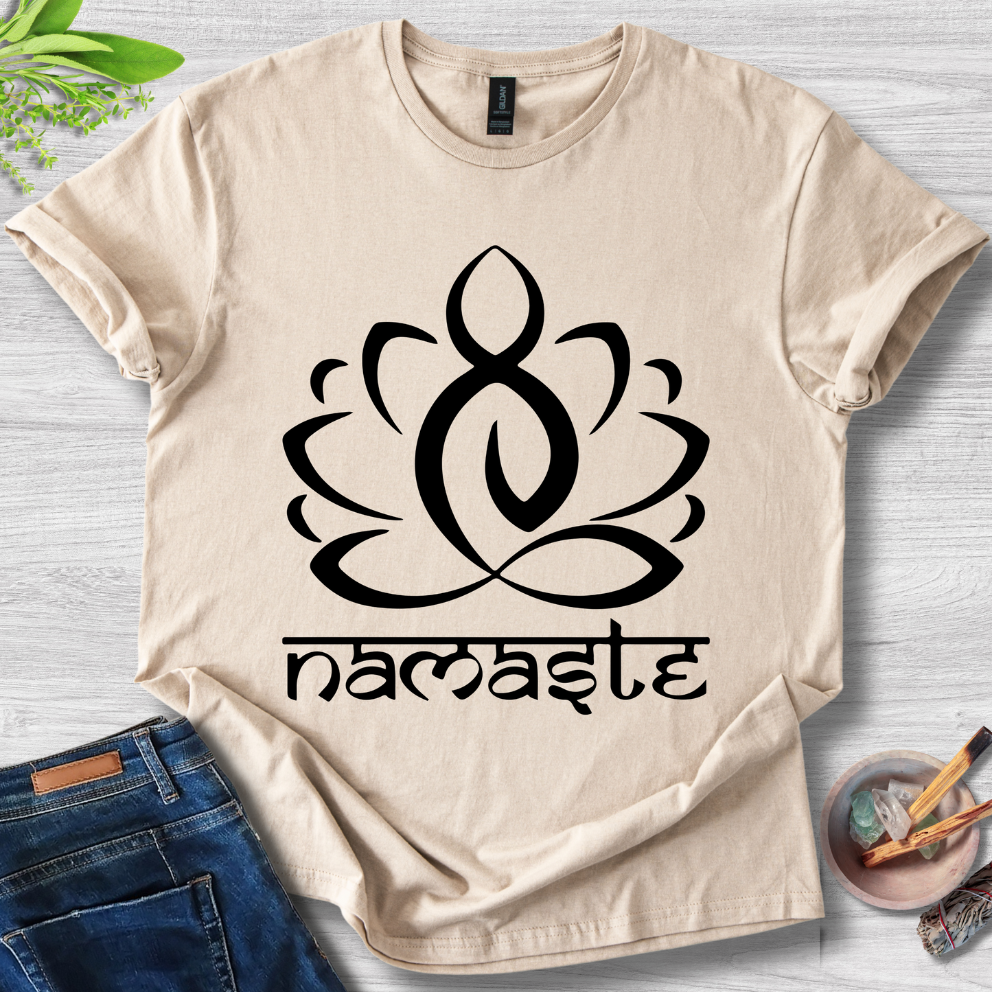 Namaste Lotus T-Shirt