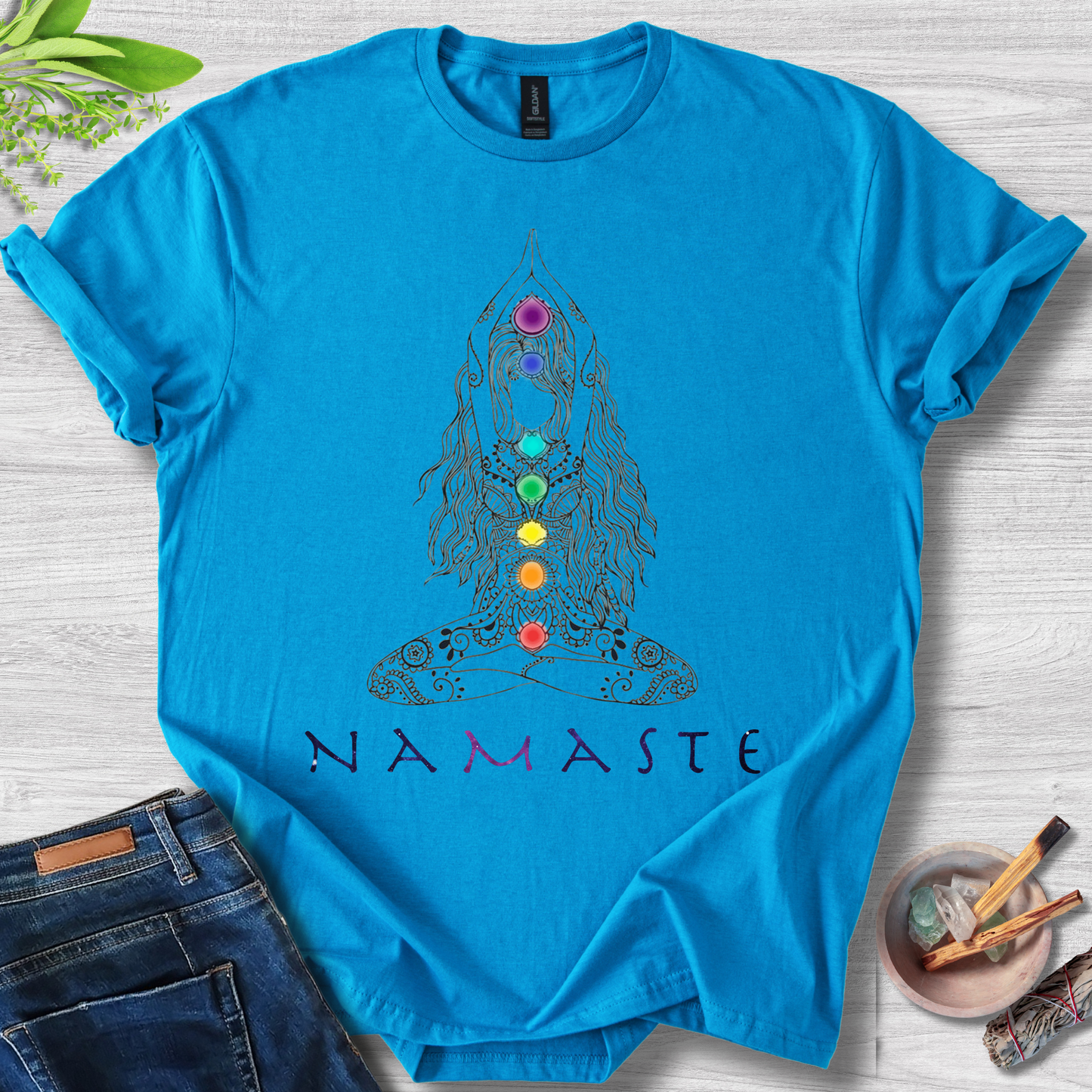 Namaste Chakra Flow T-Shirt