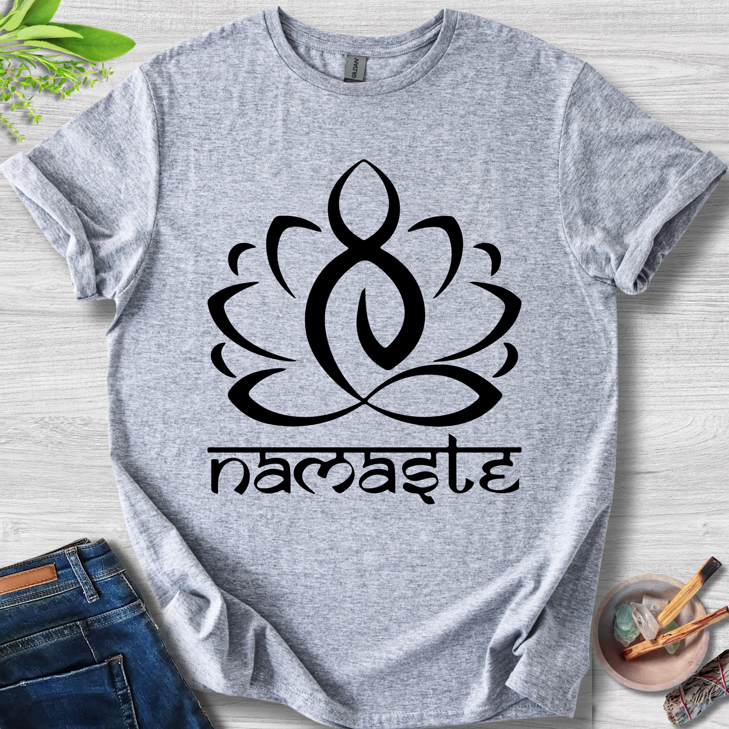 Namaste Lotus T-Shirt