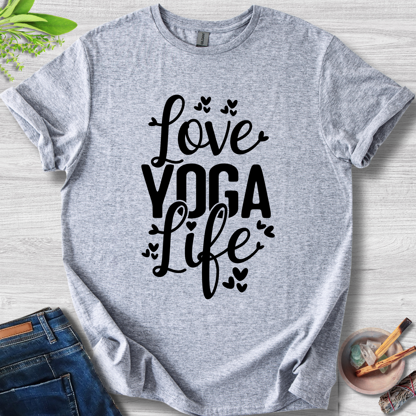 Love Yoga Life T-Shirt