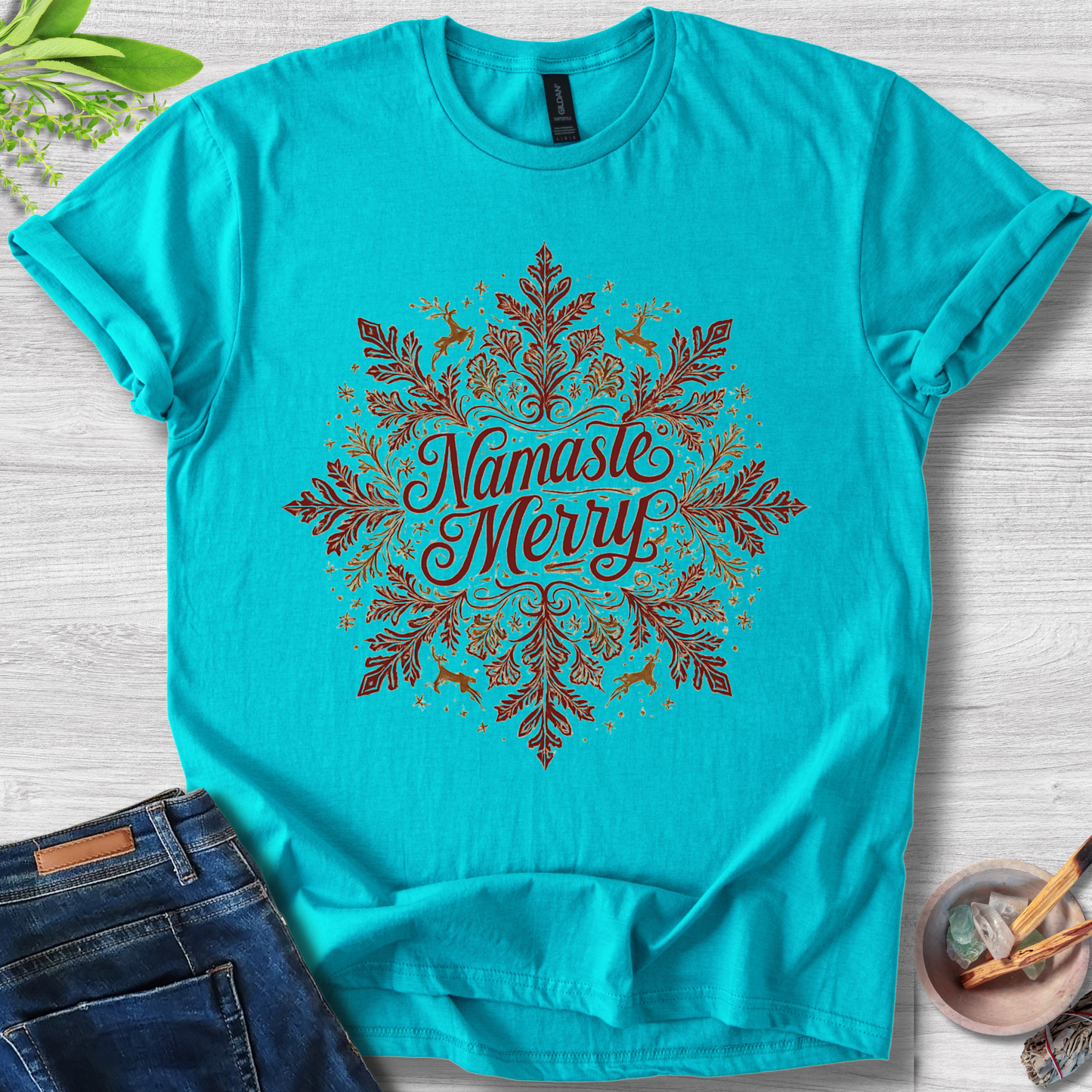 Namaste Merry T-Shirt