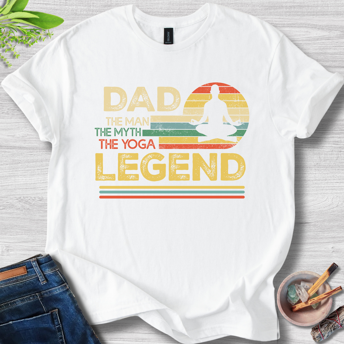 Dad the Yoga Legend T-Shirt