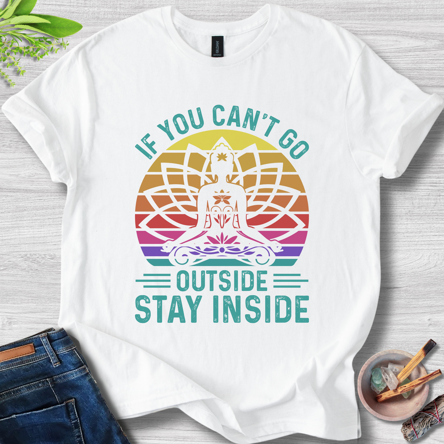 Stay Inside Zen T-Shirt
