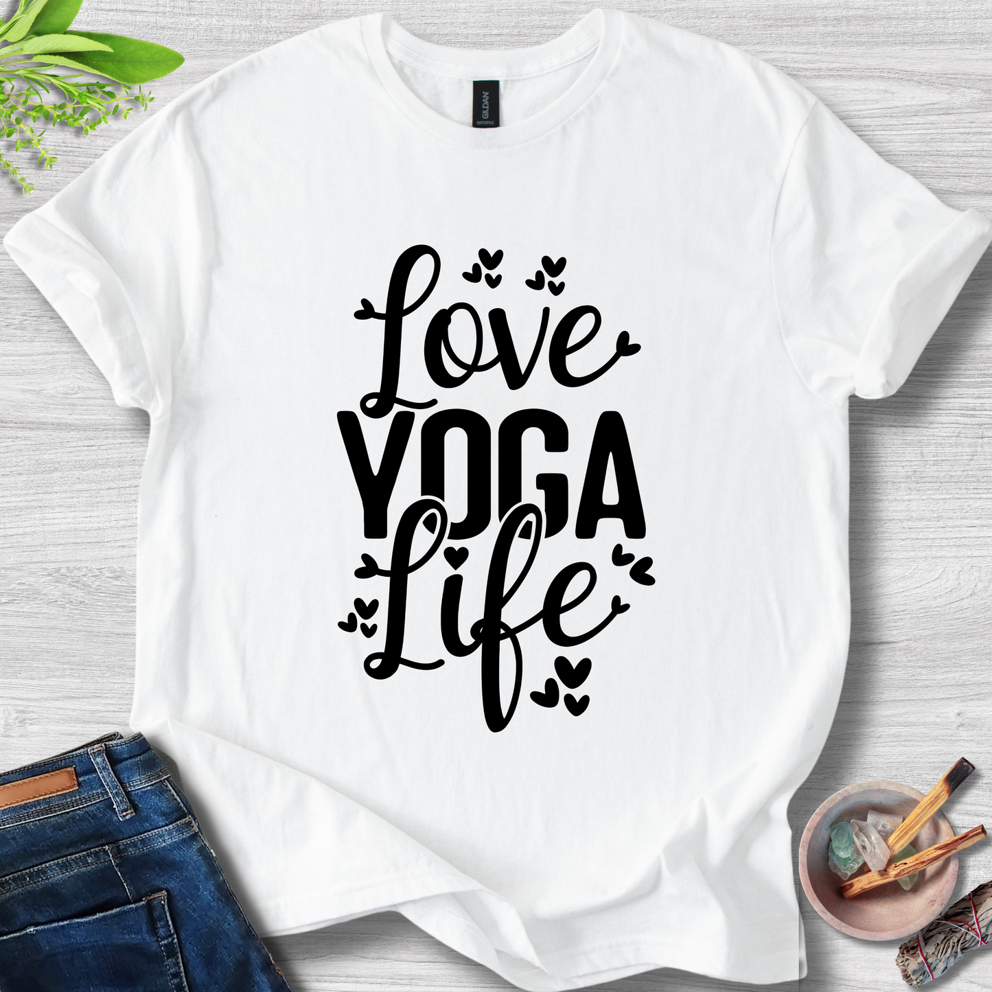 Love Yoga Life T-Shirt
