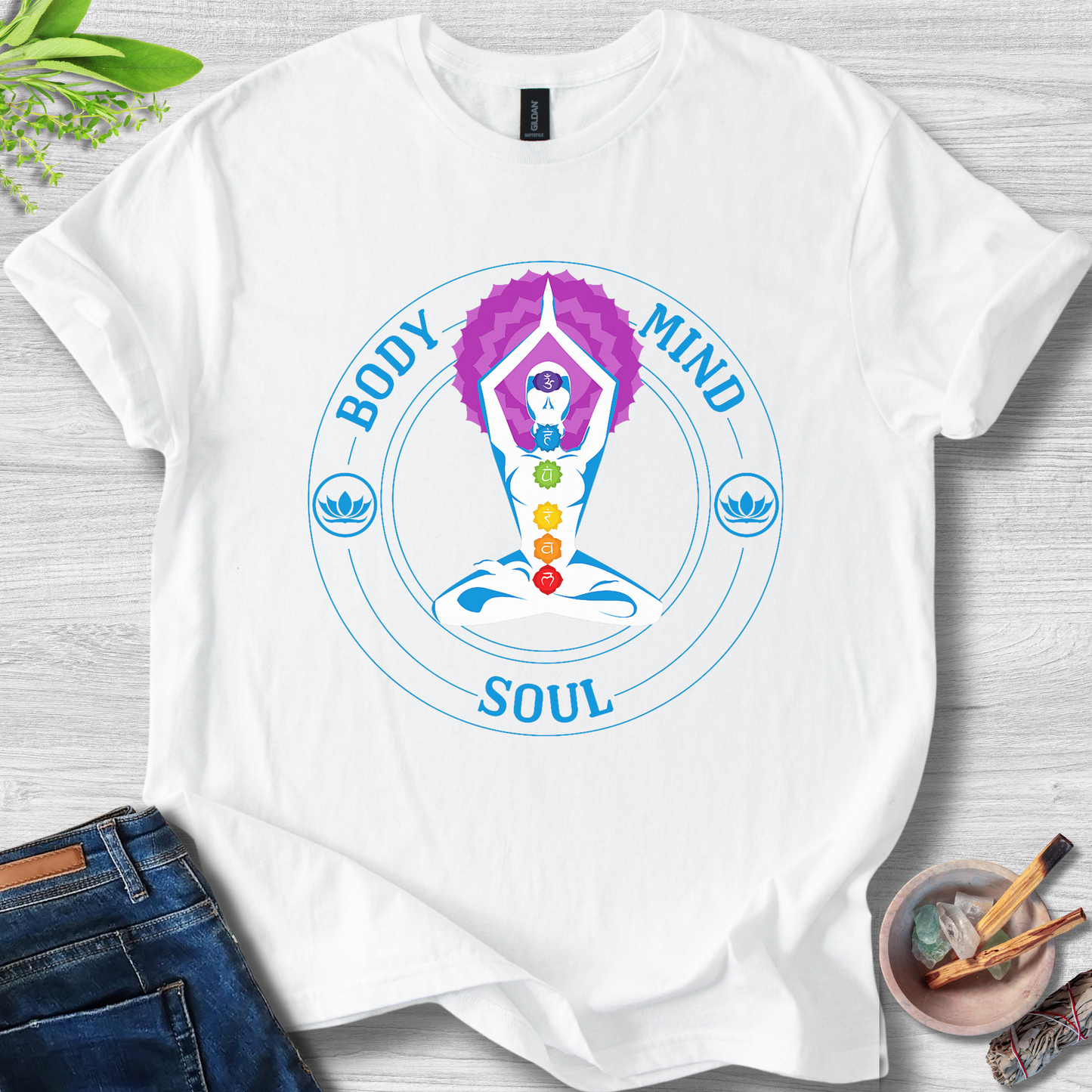 Chakra Harmony: Body‑Mind‑Soul T-Shirt