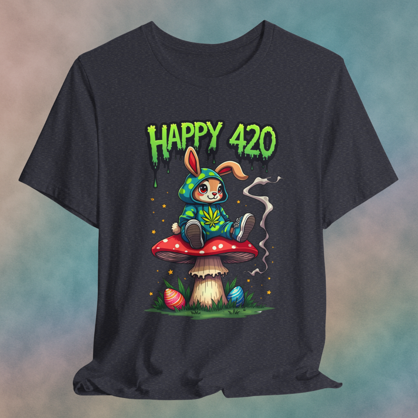Happy 420 Unisex Short Sleeve Tee