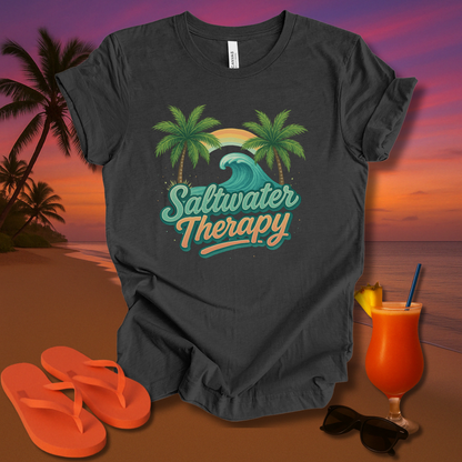 Saltwater Therapy Unisex Short Sleeve Tee